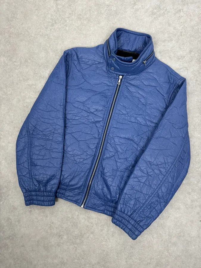 Dries Van Noten Dries Van Noten Blue Abstract Modern Jacket Size US L / EU 52-54 / 3 - 5 Thumbnail