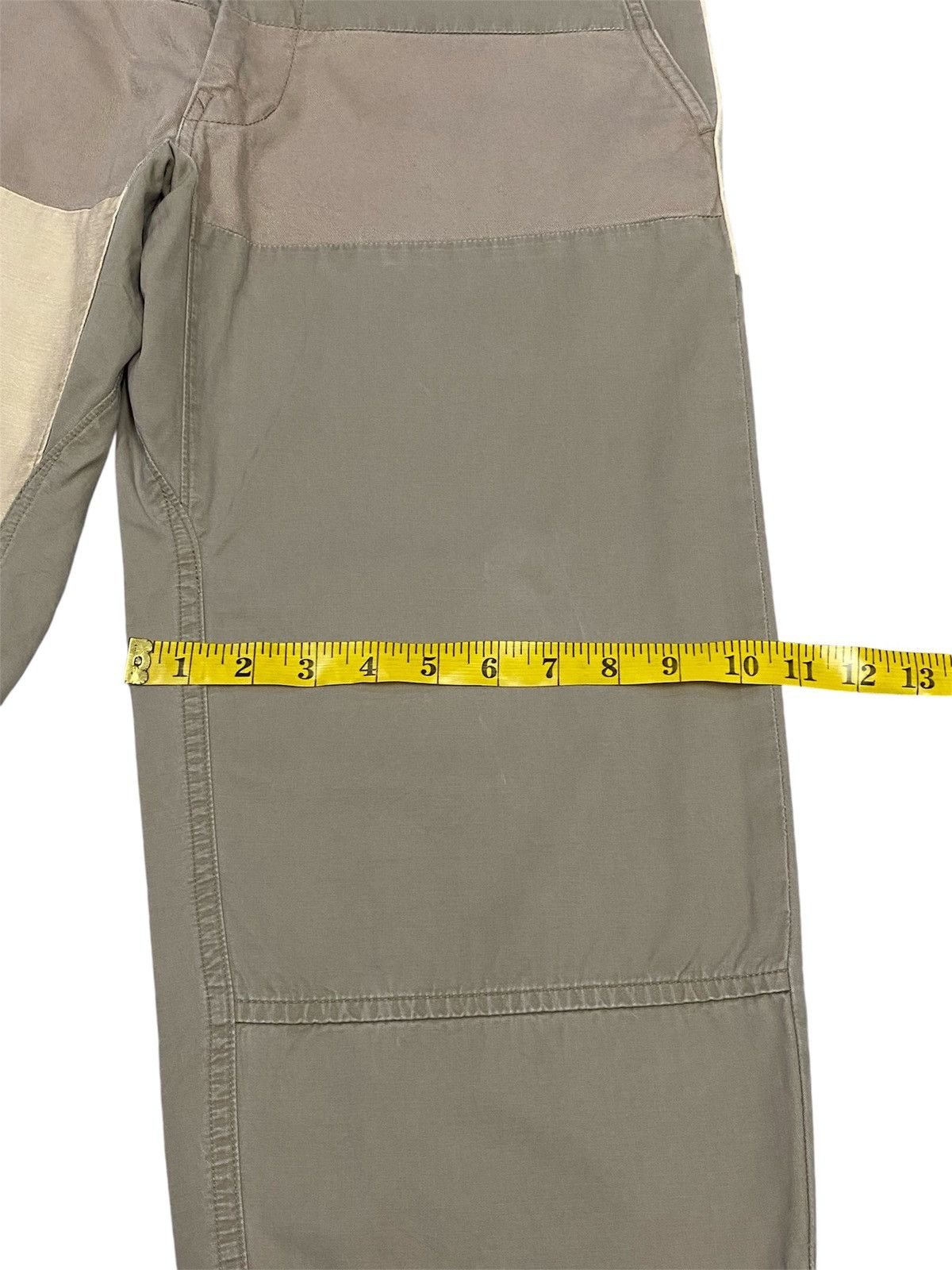 Mountain Research Mountain Research 535 Patchwork Cropped Pants Size US 30 / EU 46 - 15 Thumbnail