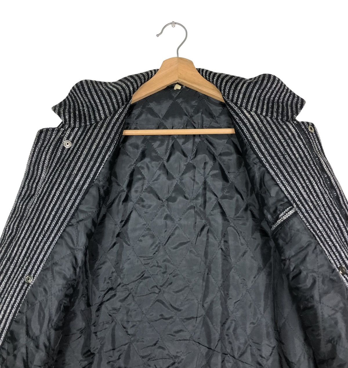 Japanese Brand 🔥VINTAGE HICKORY CHORE BOMBER JACKET BIG POCKET ISSEY MIYAKE Size US M / EU 48-50 / 2 - 14 Thumbnail