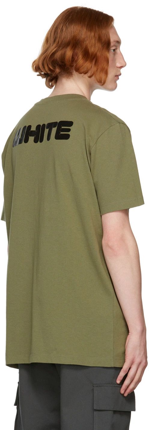 Off-White Green Rubber Arrow Font Logo T-Shirt Size US S / EU 44-46 / 1 - 3 Thumbnail