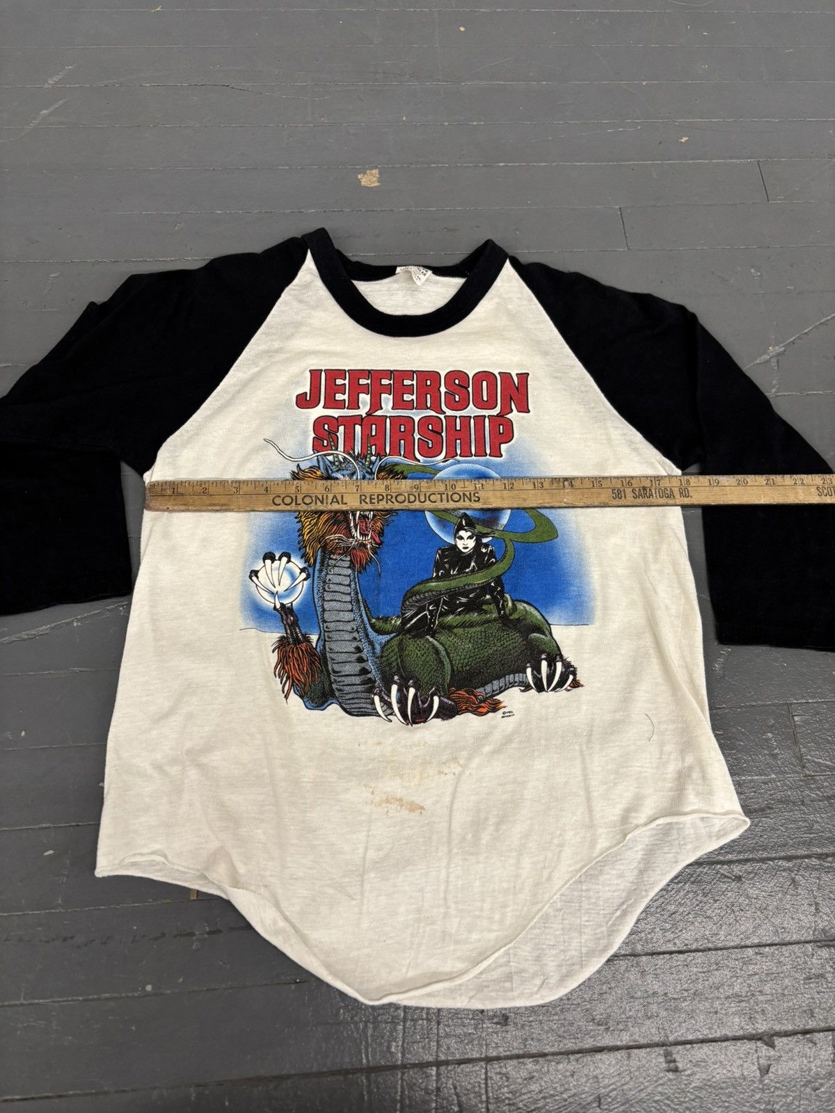 Band Tees × Vintage Vintage 1982 Jefferson Starship concert tee Size US L / EU 52-54 / 3 - 5 Thumbnail