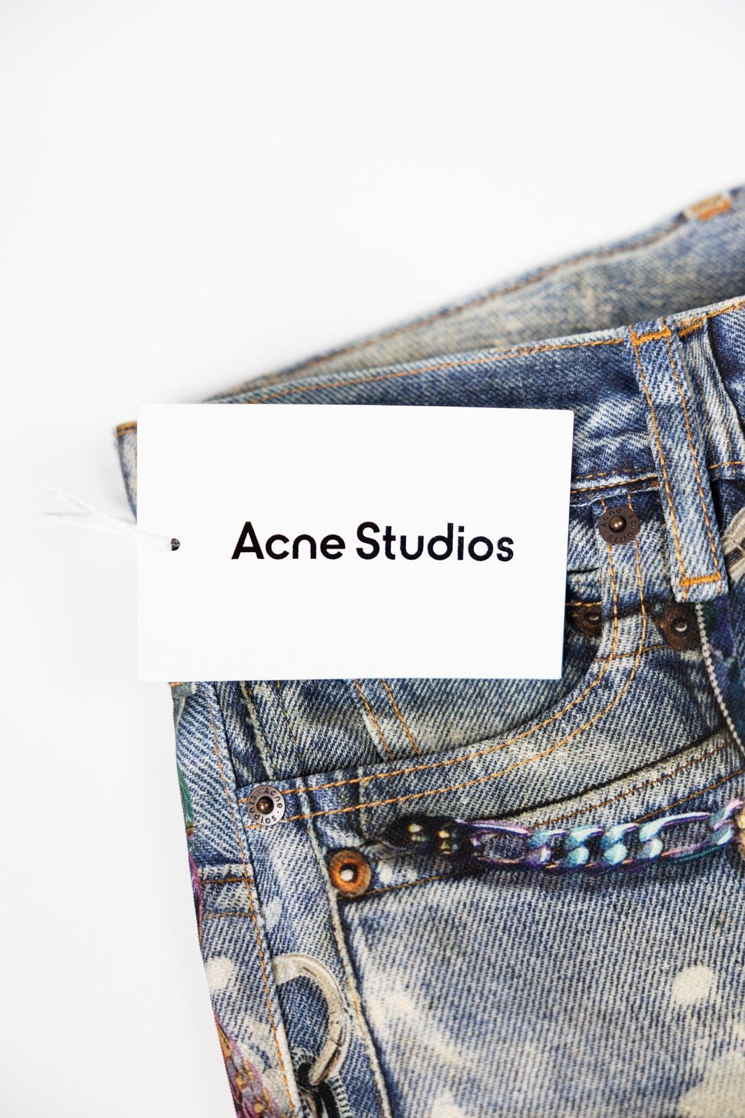 Acne Studios Acne Studios Tromp L’oeil Loose Fit Denim Size 24" / US 00 / IT 34 - 7 Thumbnail
