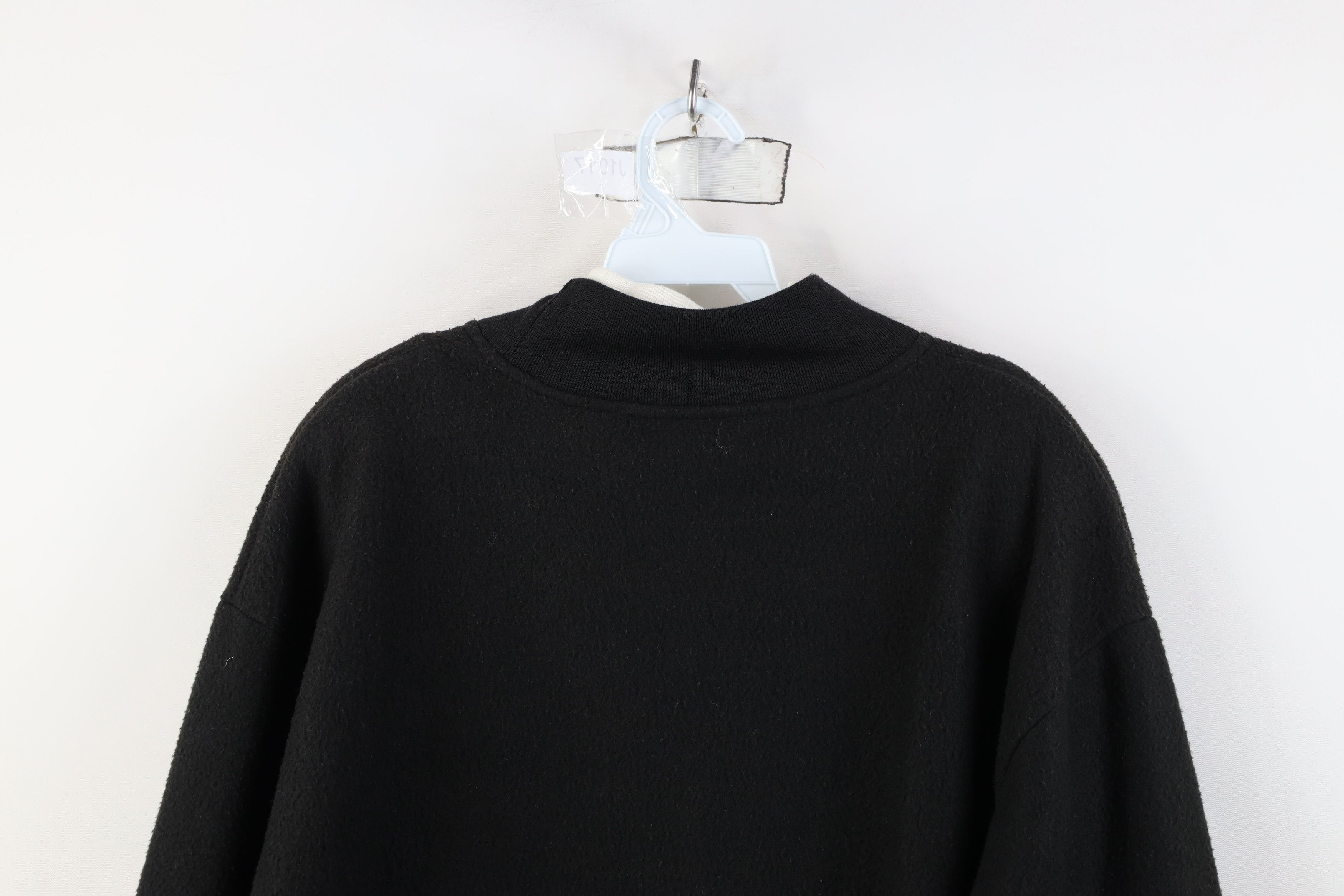 Vintage Vintage 90s Streetwear Fleece Mock Neck Sweatshirt Size L / US 10 / IT 46 - 10 Thumbnail
