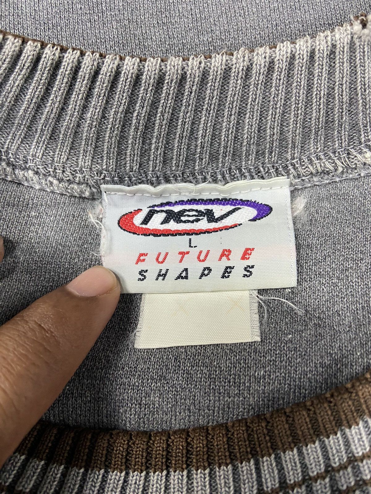Other × Vintage Vintage Nev Future Shapes Surf Sweatshirt Size US L / EU 52-54 / 3 - 9 Thumbnail