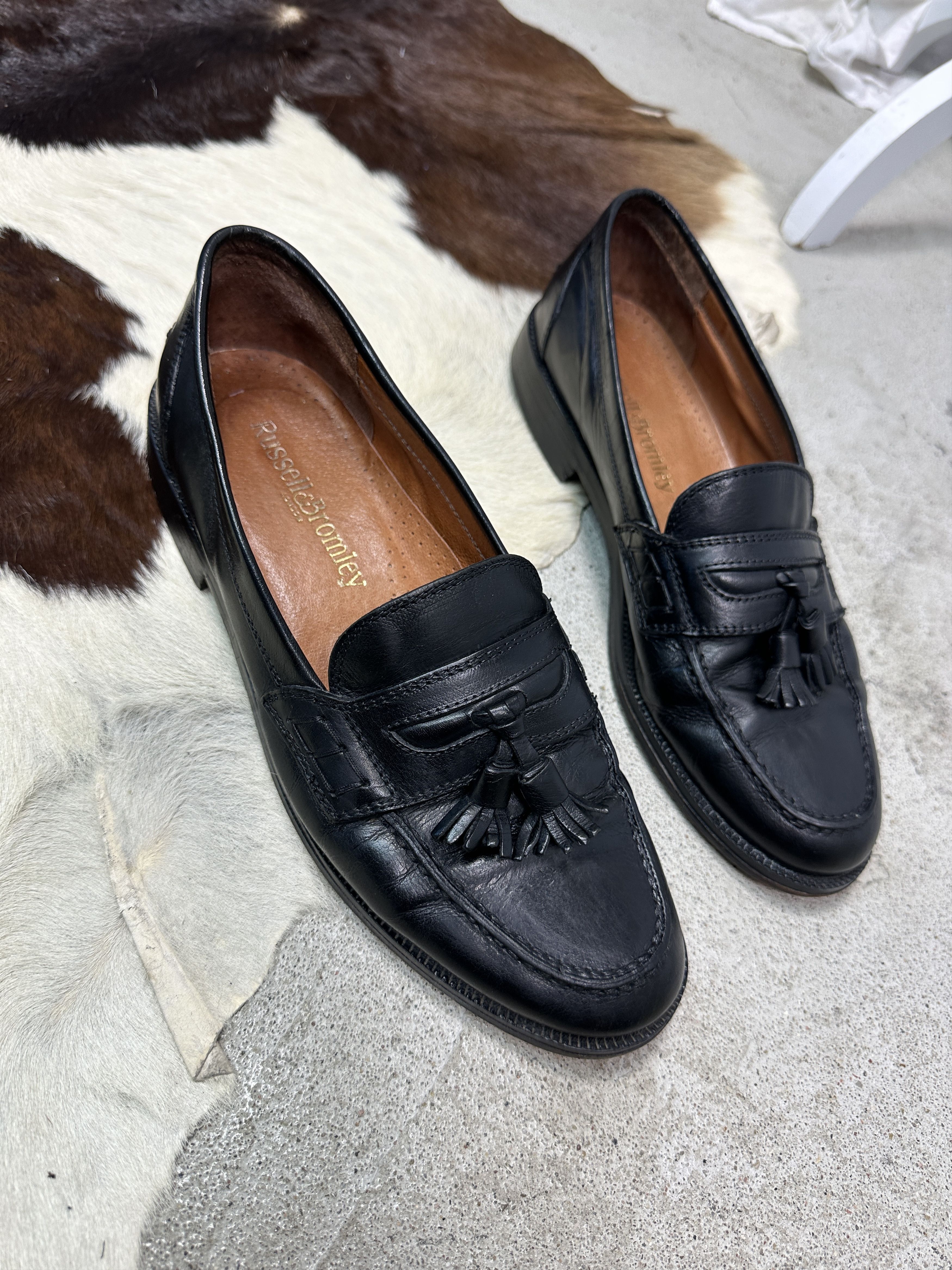 Russell & Bromley Vintage Avant Garde Leather Elegant Russel & Broomley Y2K Size US 9 / EU 42 - 1 Thumbnail