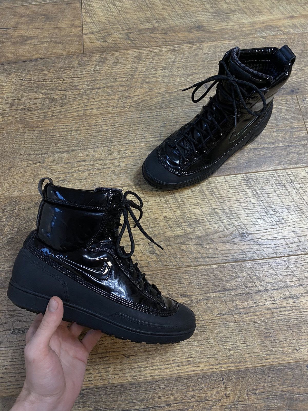 Nike ACG Nike ACG All Conditions Gear High Top Black Boots Size US 8 / IT 38 - 1 Thumbnail