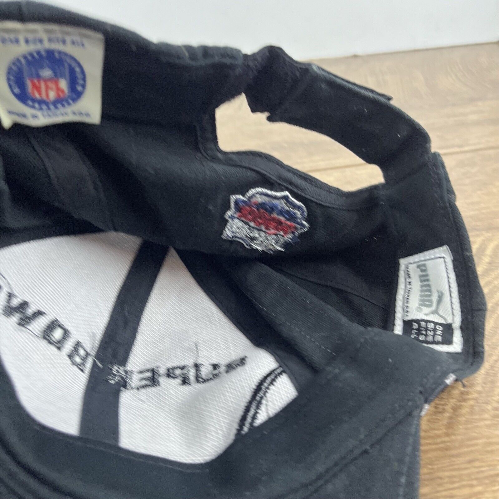 Other Vintage St. Louis Rams Hat Black Super Bowl Hat Adjustable H Size ONE SIZE - 17 Thumbnail
