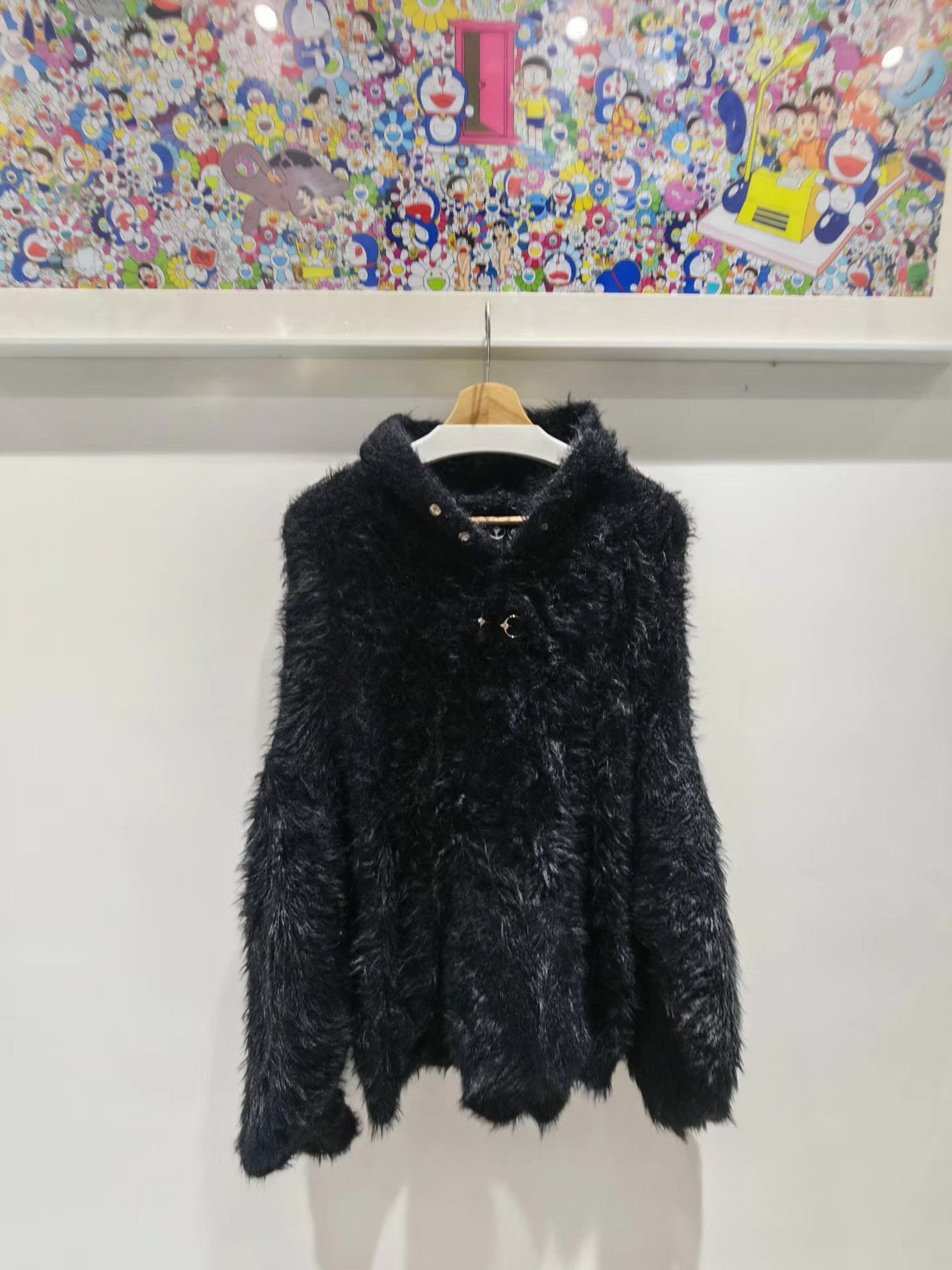 Thug Club Thug Club Mohair Hoodie Sweatshirt。 Q15 Size US M / EU 48-50 / 2 - 1 Thumbnail