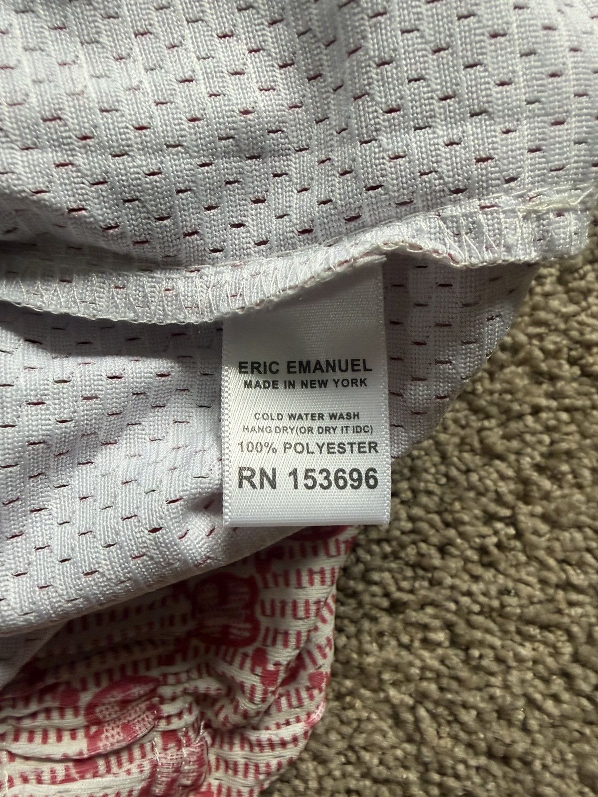 Eric Emanuel Eric Emanuel Gucci Print Short Red Size US 29 - 4 Thumbnail