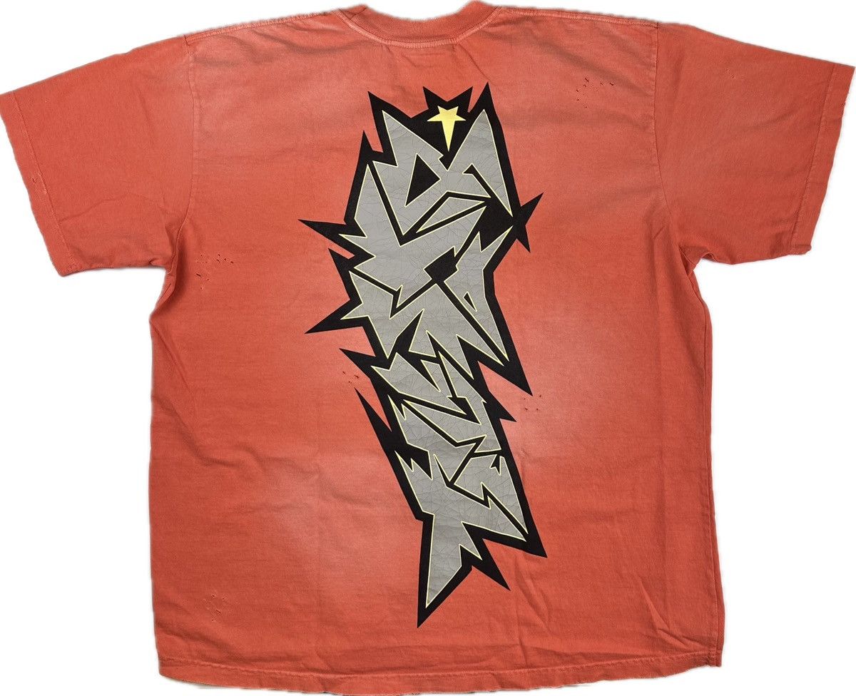 HELLSTAR Hellstar Cracked Print T-shirt Size US XXL / EU 58 / 5 - 3 Thumbnail