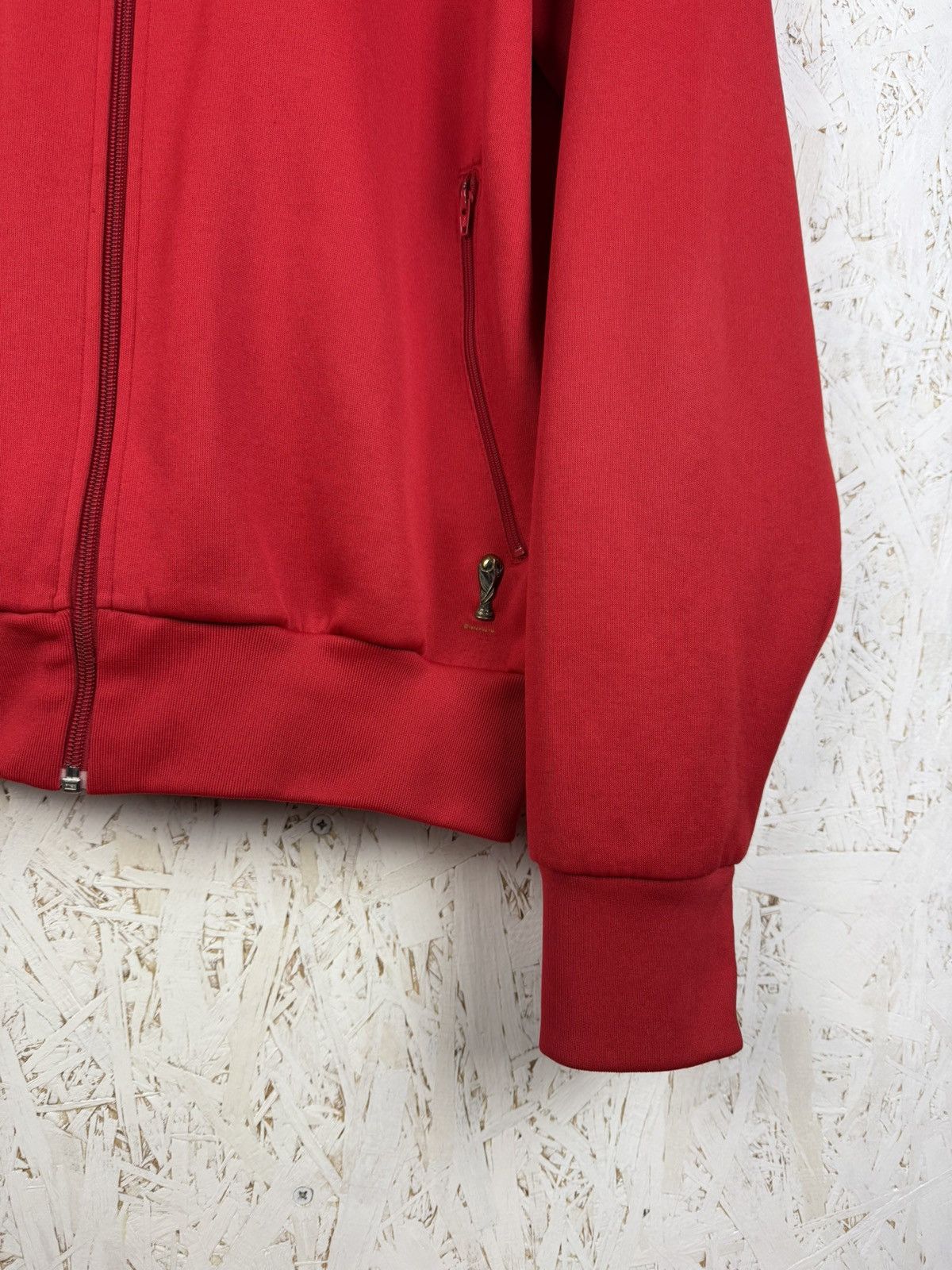 Adidas 2006 Adidas England 1974 Reissue World Cup Track Top Red XL Size US XL / EU 56 / 4 - 4 Thumbnail