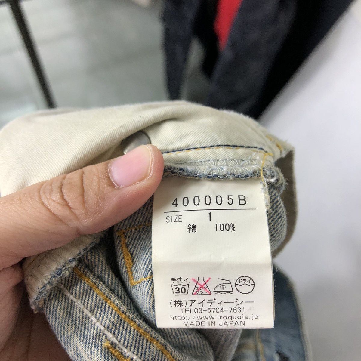 Japanese Brand 🔥90s Vintage Rare Distressed Denim Jeans Japan Issey Miyake Size US 31 - 15 Thumbnail