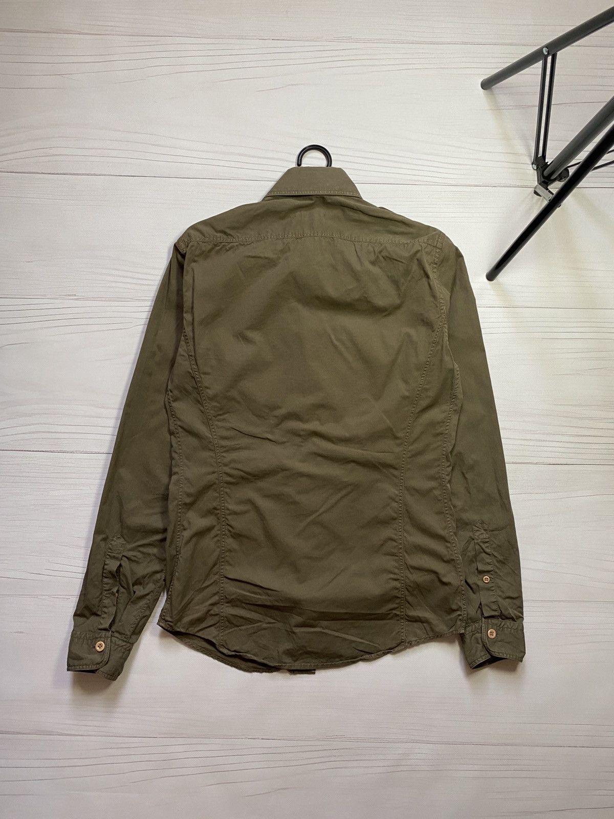 Tom Ford Tom Ford Military style two pockets cotton button up shirt Size US S / EU 44-46 / 1 - 2 Thumbnail