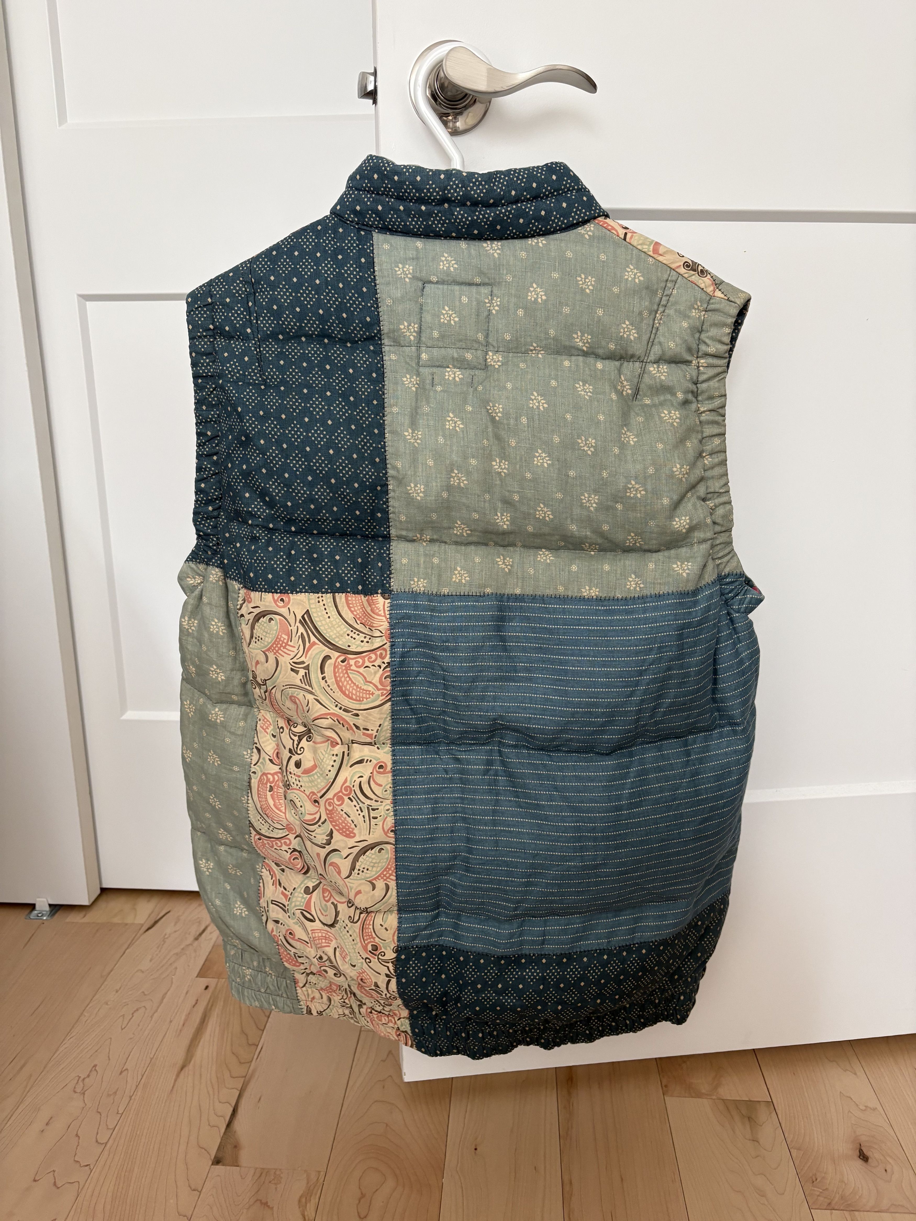 Visvim Visvim Patchwork Down Vest (One of a Kind) Size US L / EU 52-54 / 3 - 2 Thumbnail