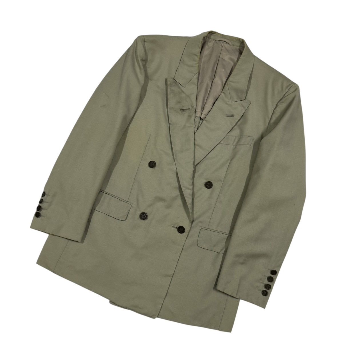 Christian Dior Monsieur Vtg🔥Christian Dior Monsieur Blazer Double Breasted Size 44L - 7 Thumbnail