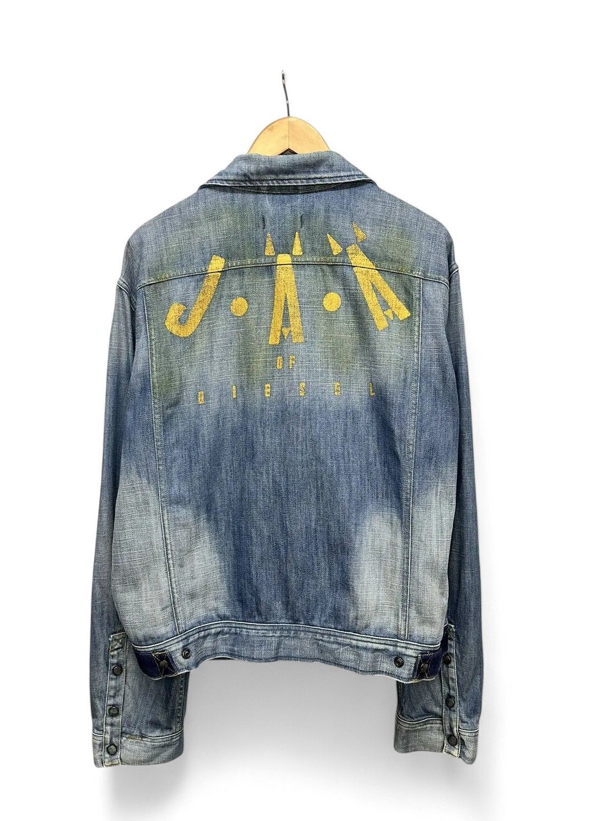 14th Addiction Diesel Denim Oversized Jacket Vintage Y2K Streetwear Style Size US M / EU 48-50 / 2 - 10 Thumbnail
