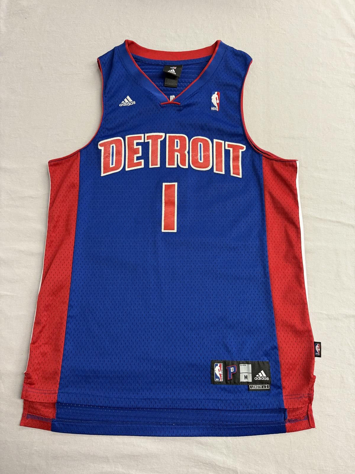 Adidas Chauncey Billups Jersey NBA Adidas Detroit Pistons Stitched Size US M / EU 48-50 / 2 - 2 Thumbnail