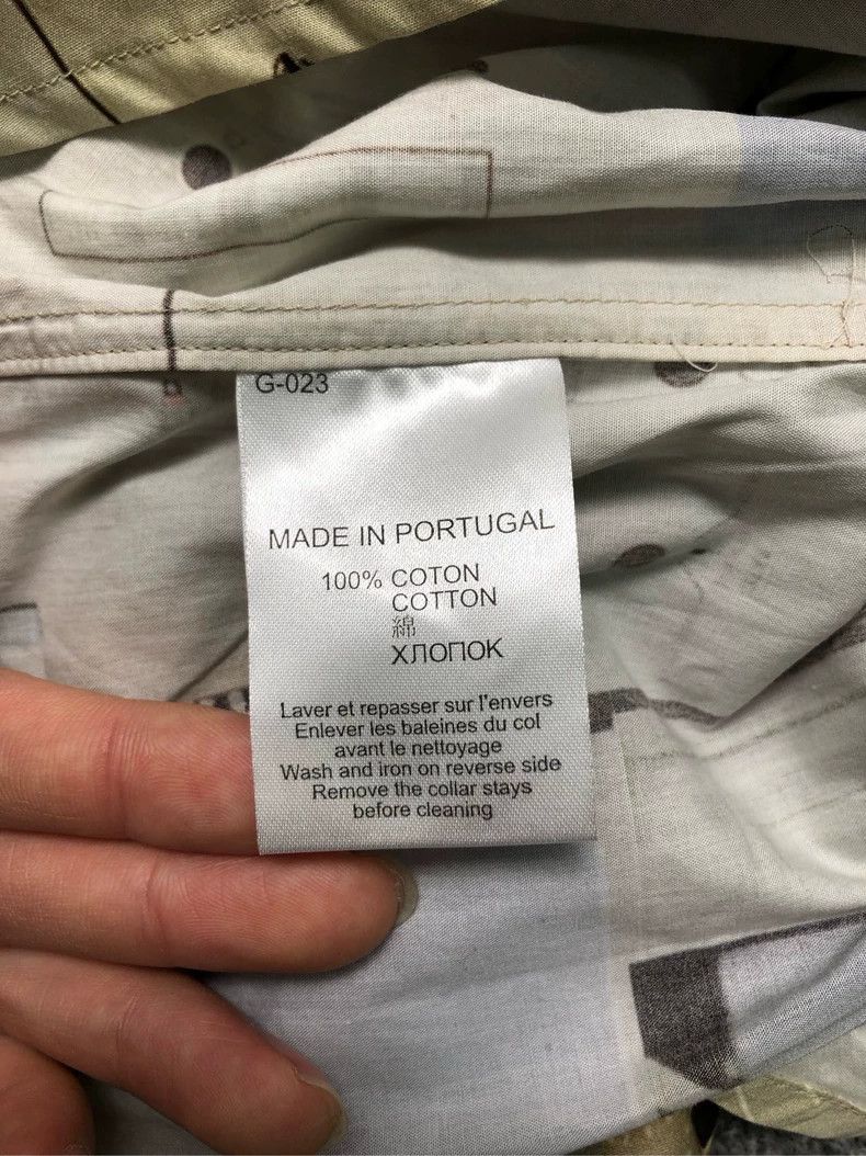 Givenchy Givenchy Size 39Robot Digital Direct Print Shirt 2506-Nexta Size US M / EU 48-50 / 2 - 5 Thumbnail