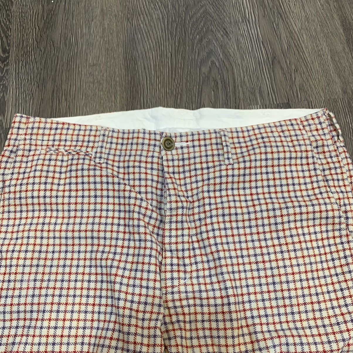 Japanese Brand Visvim Plaid Half Pant Size US 37 - 5 Thumbnail