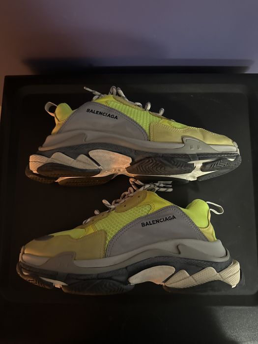 Grailed balenciaga triple on sale s