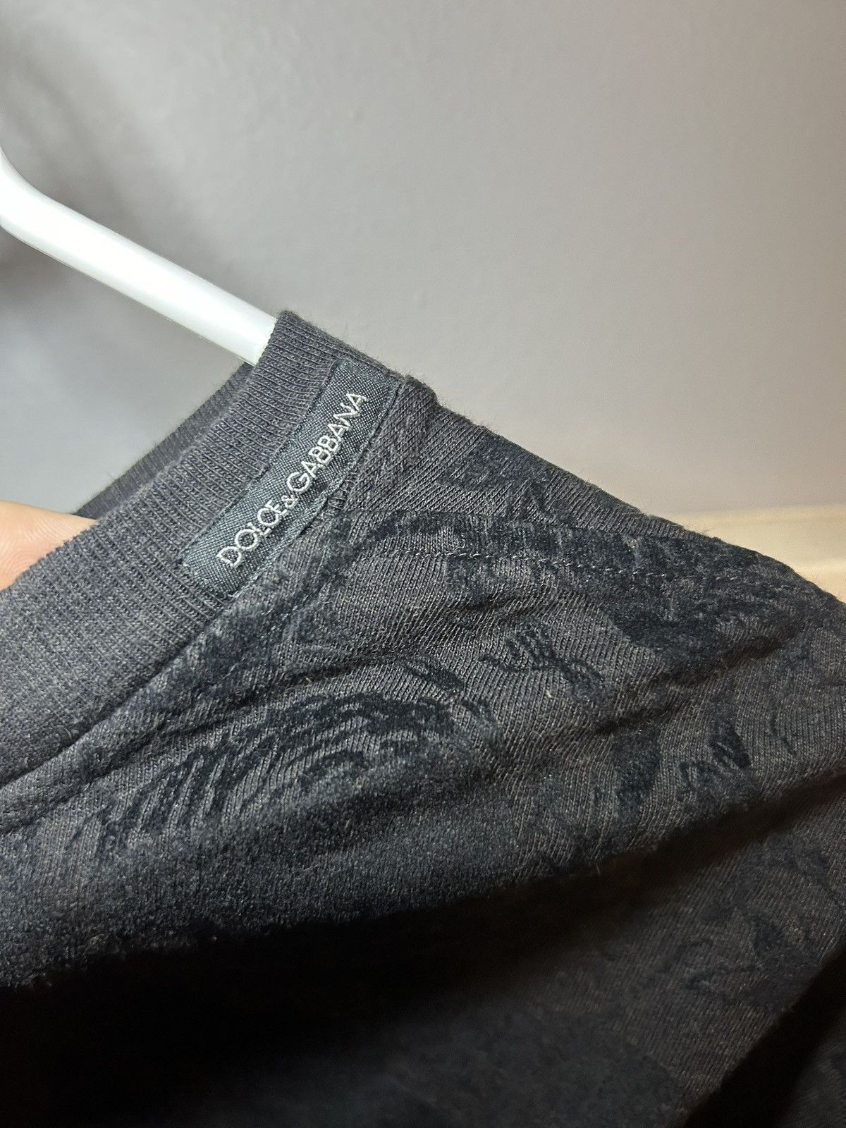 Dolce & Gabbana Vintage Dolce & Gabbana floral velvet print longsleeve shirt Size US XL / EU 56 / 4 - 6 Thumbnail