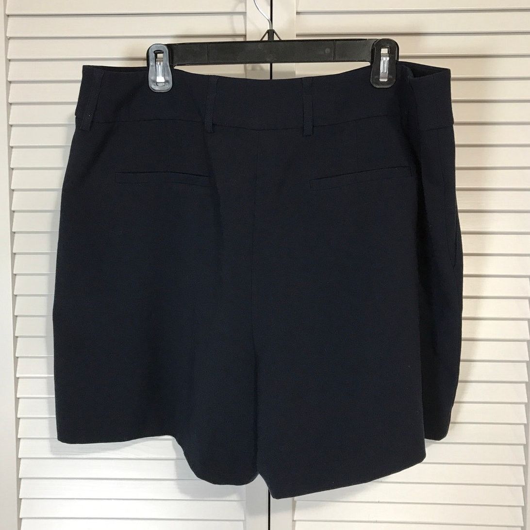 Other Gibson & Latimer Black Pleated High Waisted Shorts Women 16 Size 38" / US 16 / IT 52 - 2 Thumbnail