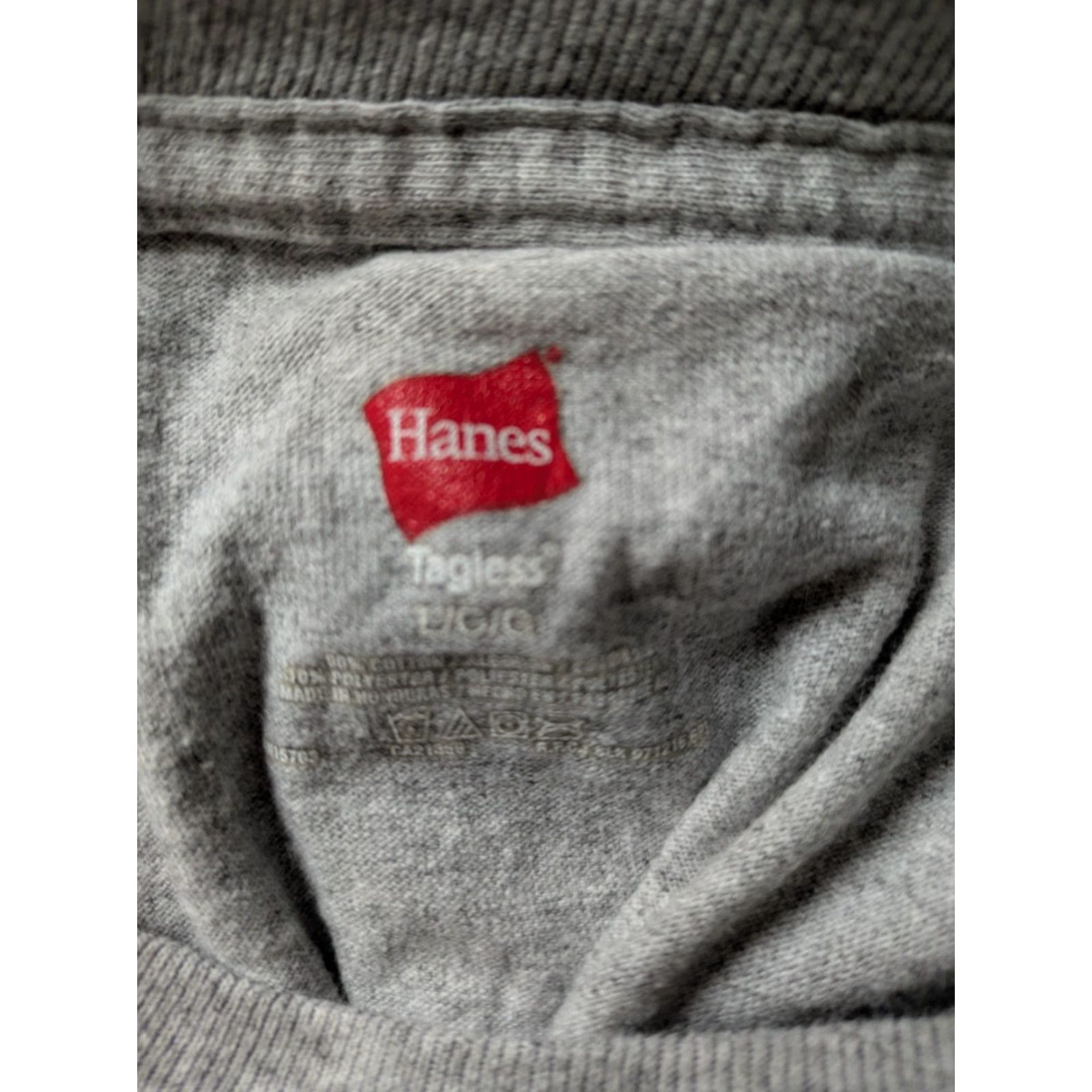 Hanes Frosty Bar Put-In-Bay OH Classic Logo T Shirt Large Hanes Men Gray 100% Cotton Blend Short Sleeve Crew Neck Bars T-Shirt 1949 Mens Size US L / EU 52-54 / 3 - 3 Thumbnail