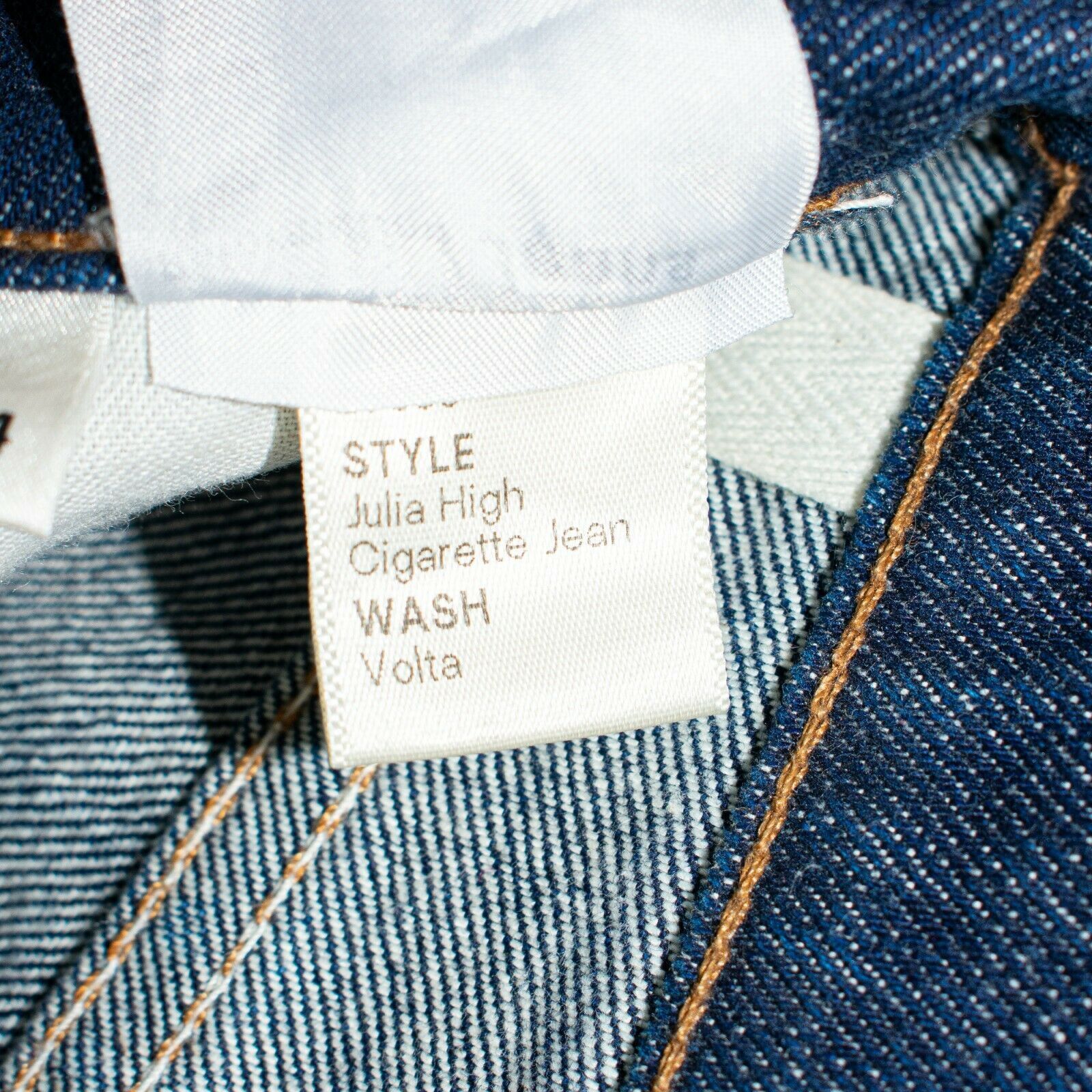 Reformation Reformation Julia High Rise Cigarette Jeans in Volta Wash Size 24" / US 00 / IT 34 - 8 Thumbnail