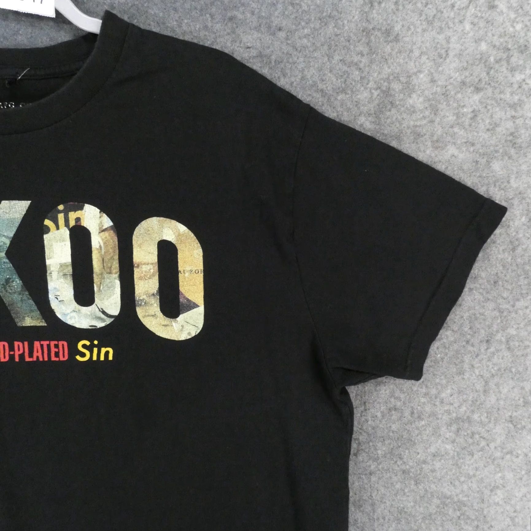 Spell AKOO Shirt Men 3XL Short Sleeve Black Tee Logo Spell Out Size US XXL / EU 58 / 5 - 6 Thumbnail