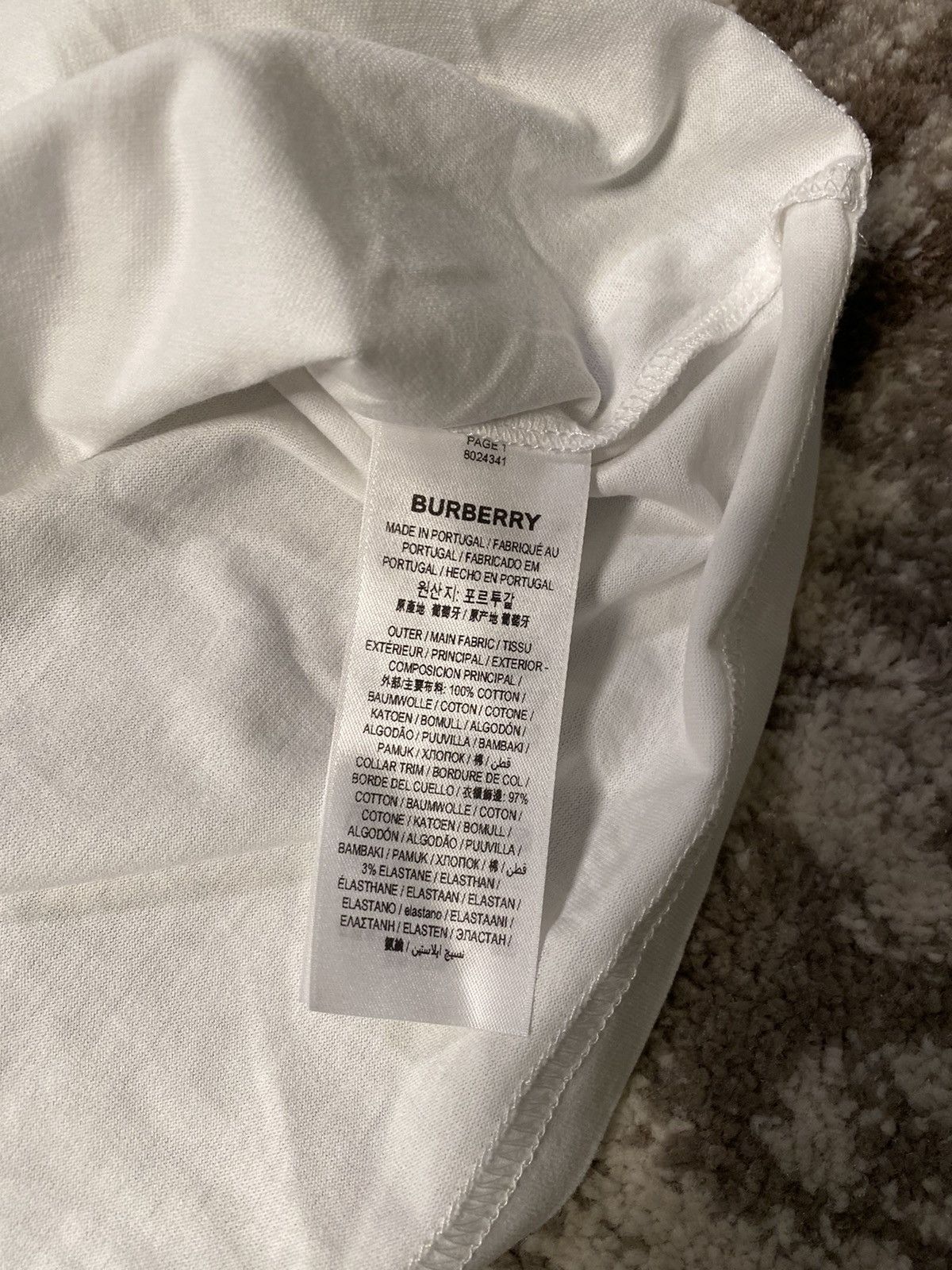 Burberry Burberry long sleeve tee Size US L / EU 52-54 / 3 - 4 Thumbnail