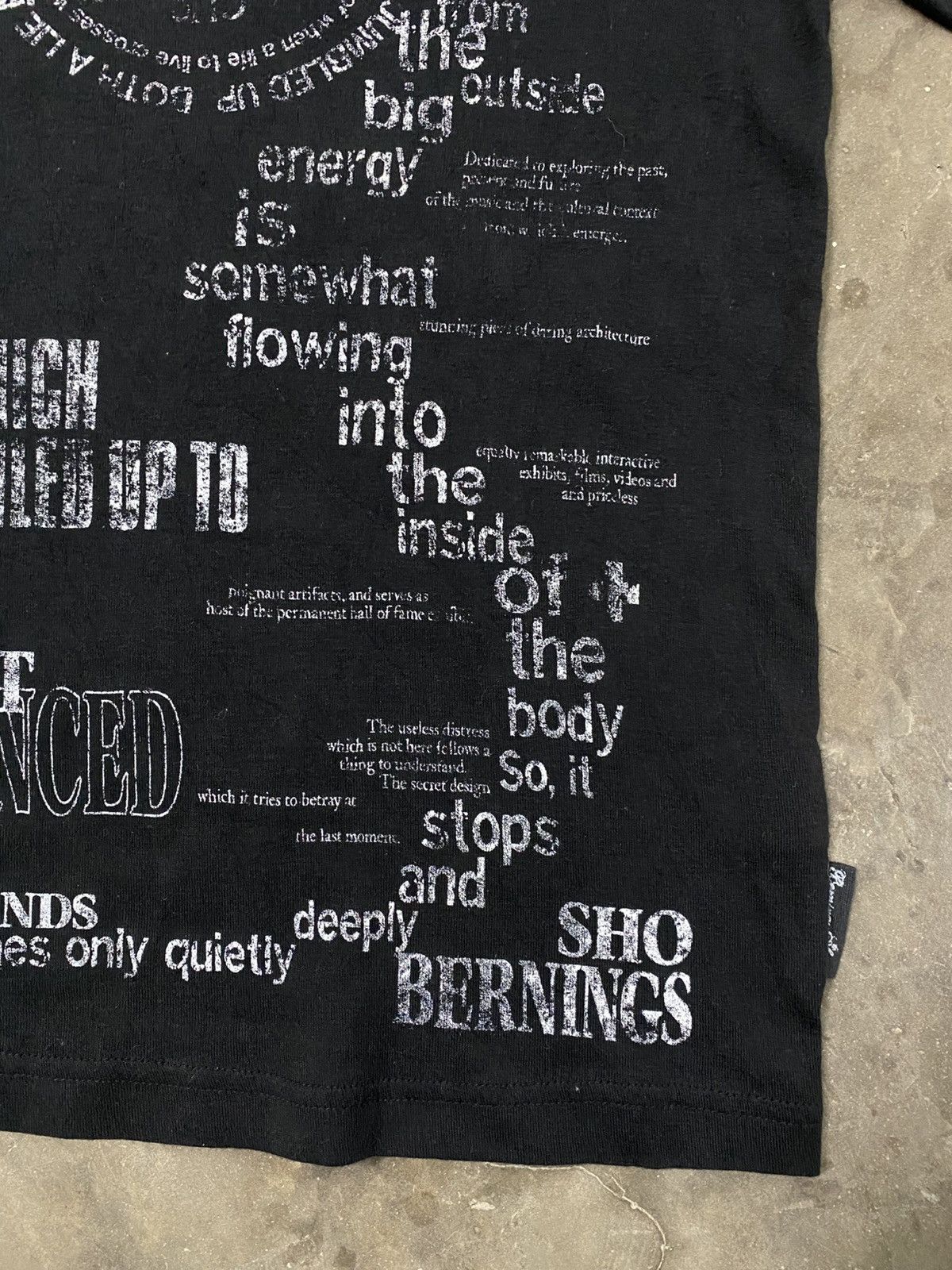 If Six Was Nine × Japanese Brand Japan Berning Sho Skull Bones Poem T 🔥 Size US M / EU 48-50 / 2 - 5 Thumbnail