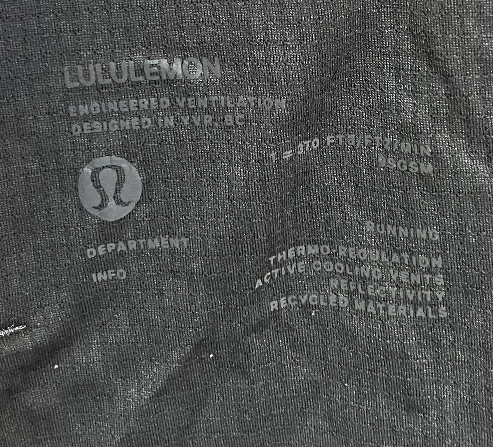 Lululemon Lululemon Fast Free Short Sleeve Airflow Size US M / EU 48-50 / 2 - 3 Thumbnail