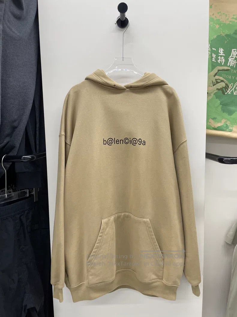 Balenciaga Balenciaga Khaki color mailbox hoodie Size US L / EU 52-54 / 3 - 1 Thumbnail