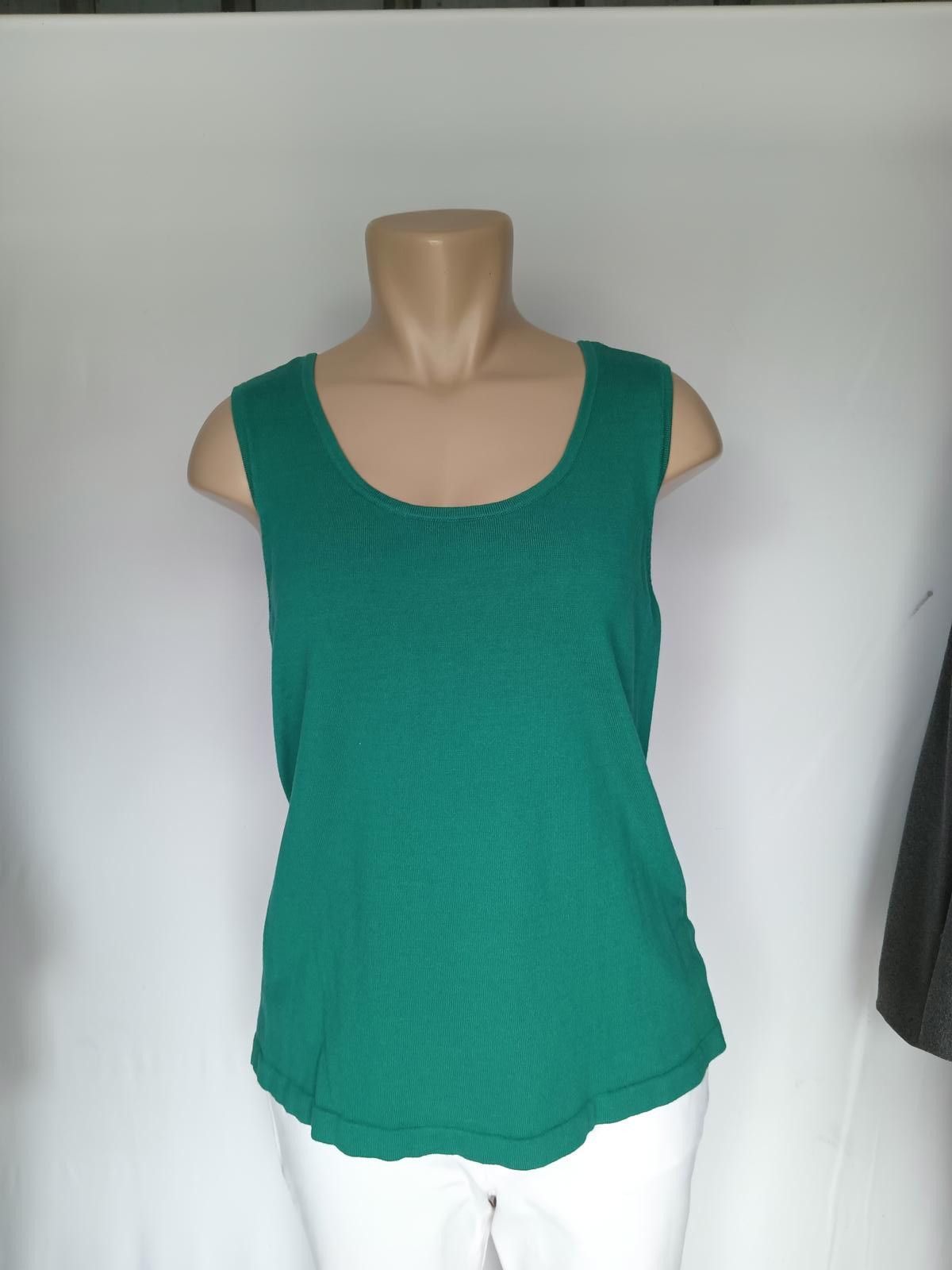 Designer Chic Green Button-Up Cardigan Set Jones NY Size L / US 10 / IT 46 - 5 Thumbnail