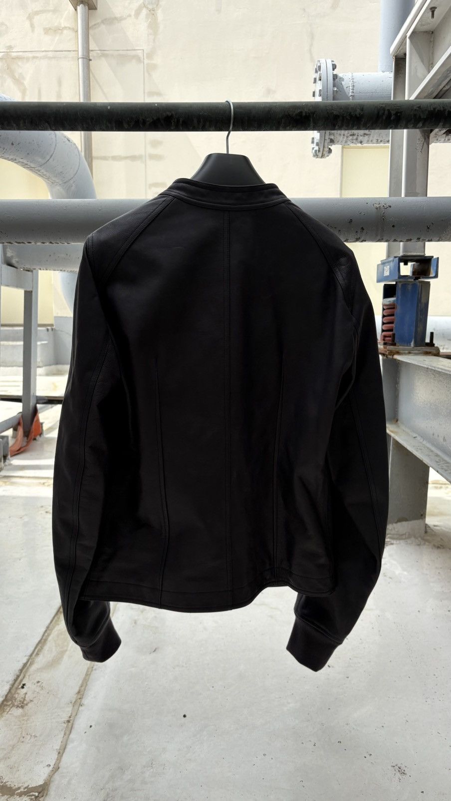 Rick Owens 19SS RICK OWENS INTARSIA LEATHER JACKET Size US L / EU 52-54 / 3 - 2 Thumbnail