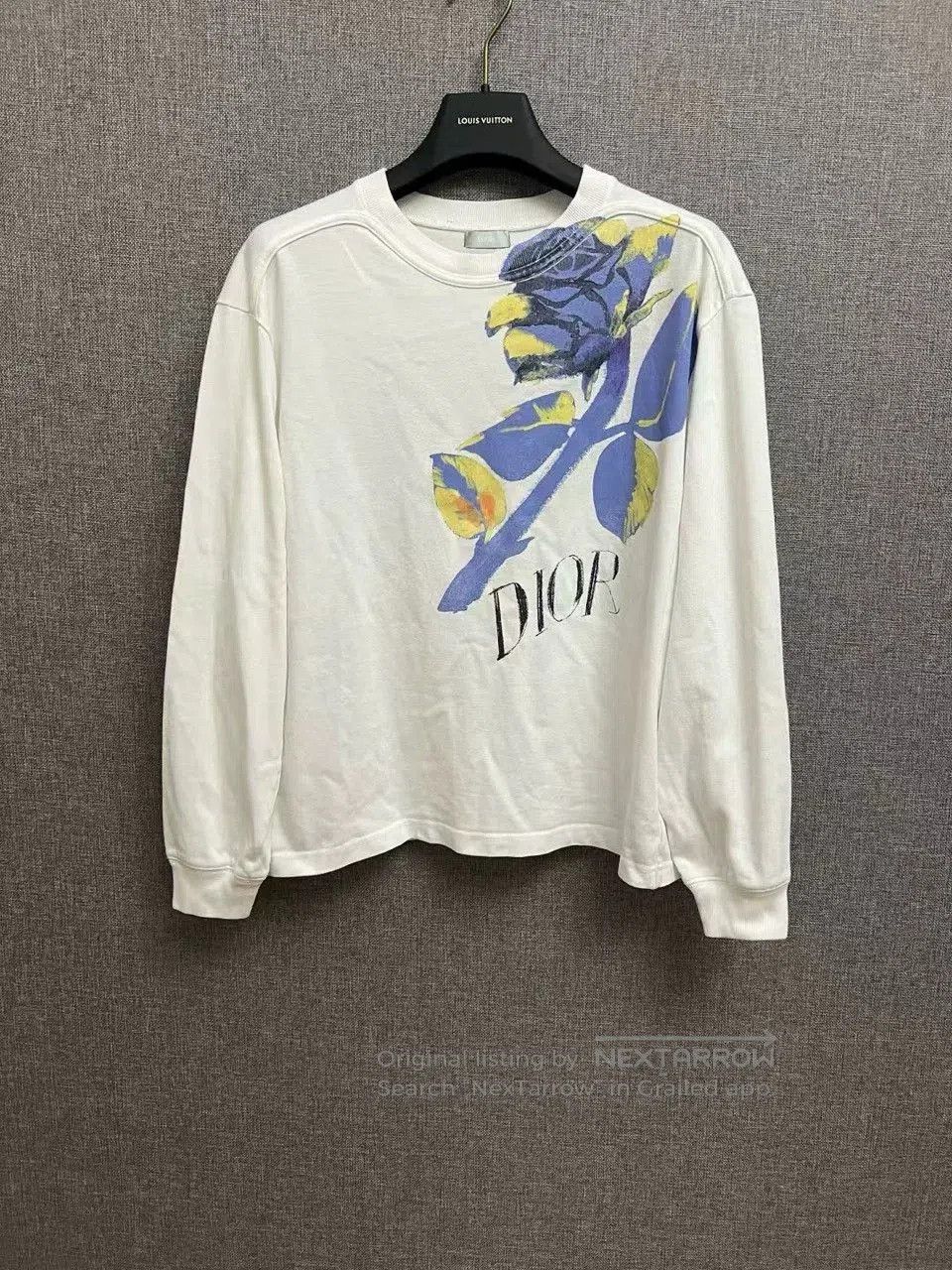 Dior Dior Floral Graffiti Sweatshirt. Size XS / US 0-2 / IT 36-38 - 1 Thumbnail