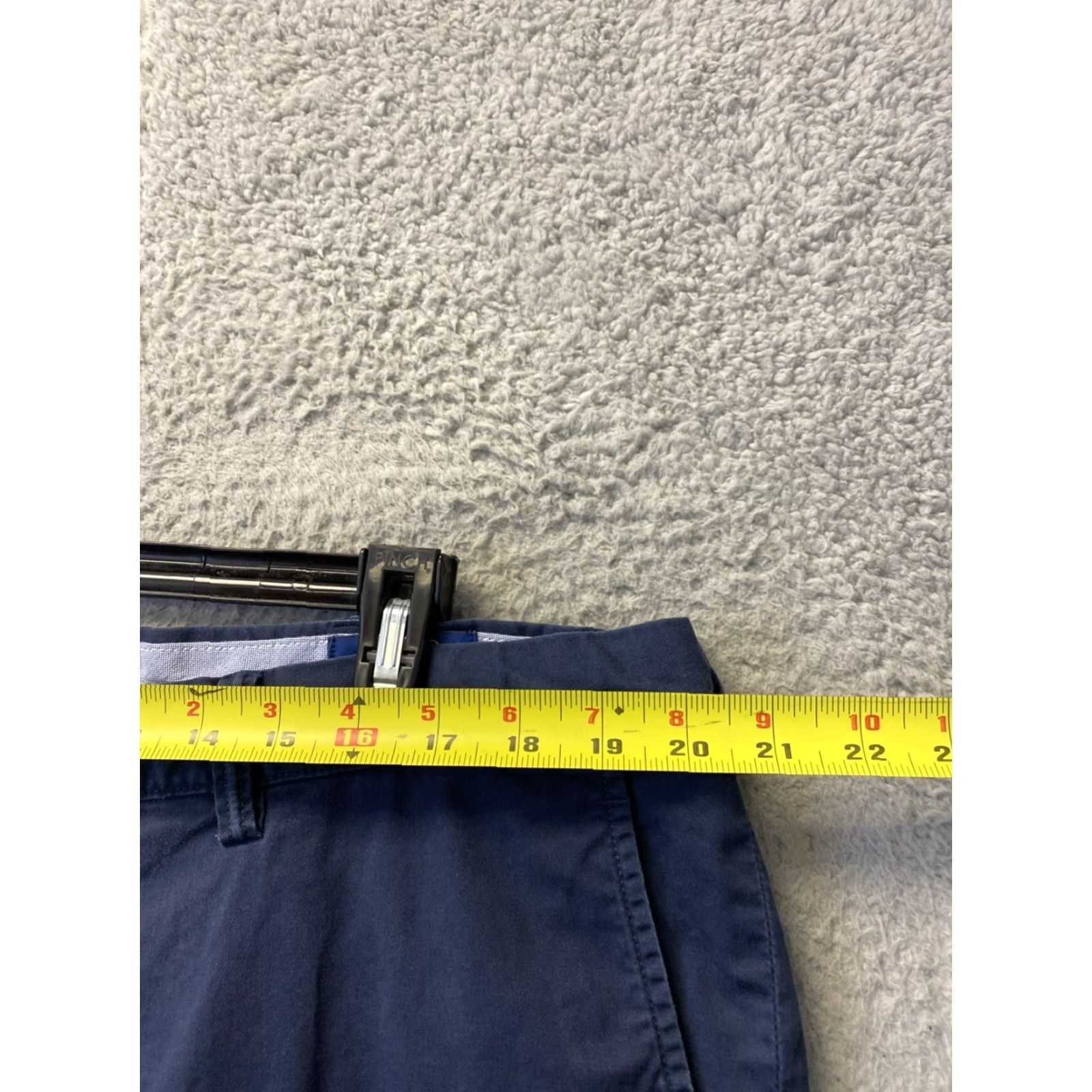 Polo Ralph Lauren Polo Ralph Lauren Chino Mens 40x32 Trousers Navy Slim Stretch Rock Climbing Graphic / RL-67 Size US L / EU 52-54 / 3 - 3 Thumbnail