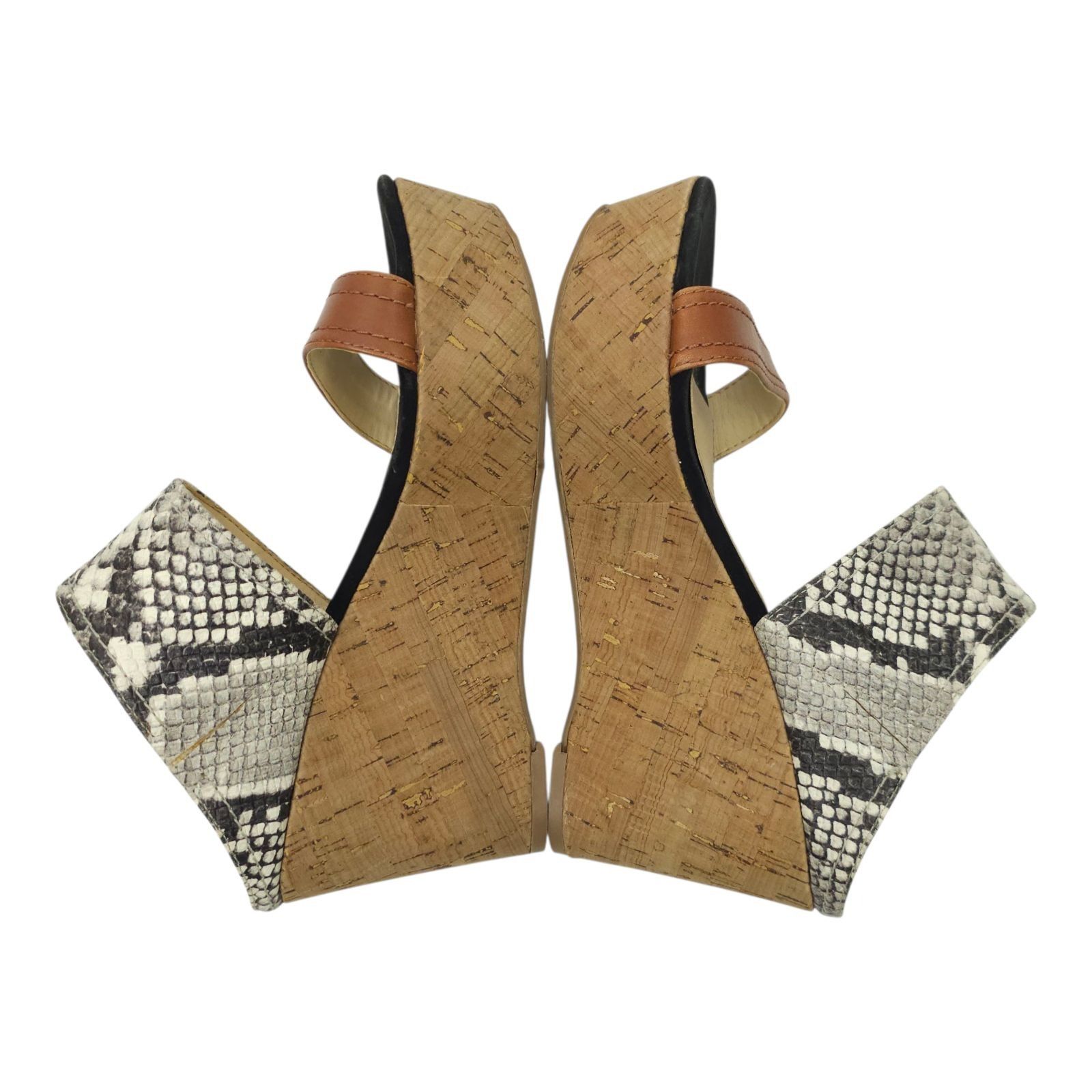 Marc Fisher Marc Fisher Shelbee 2 Sandals Womens 6.5 M Reptile Print Size US 6.5 / IT 36.5 - 10 Thumbnail