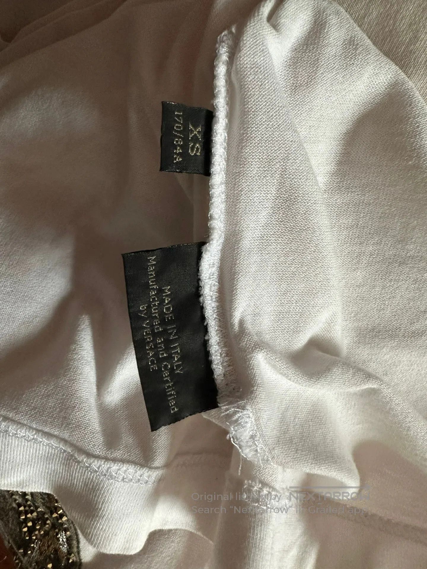 Versace Versace Short Sleeve Shirt with Crystals. Size US M / EU 48-50 / 2 - 5 Thumbnail