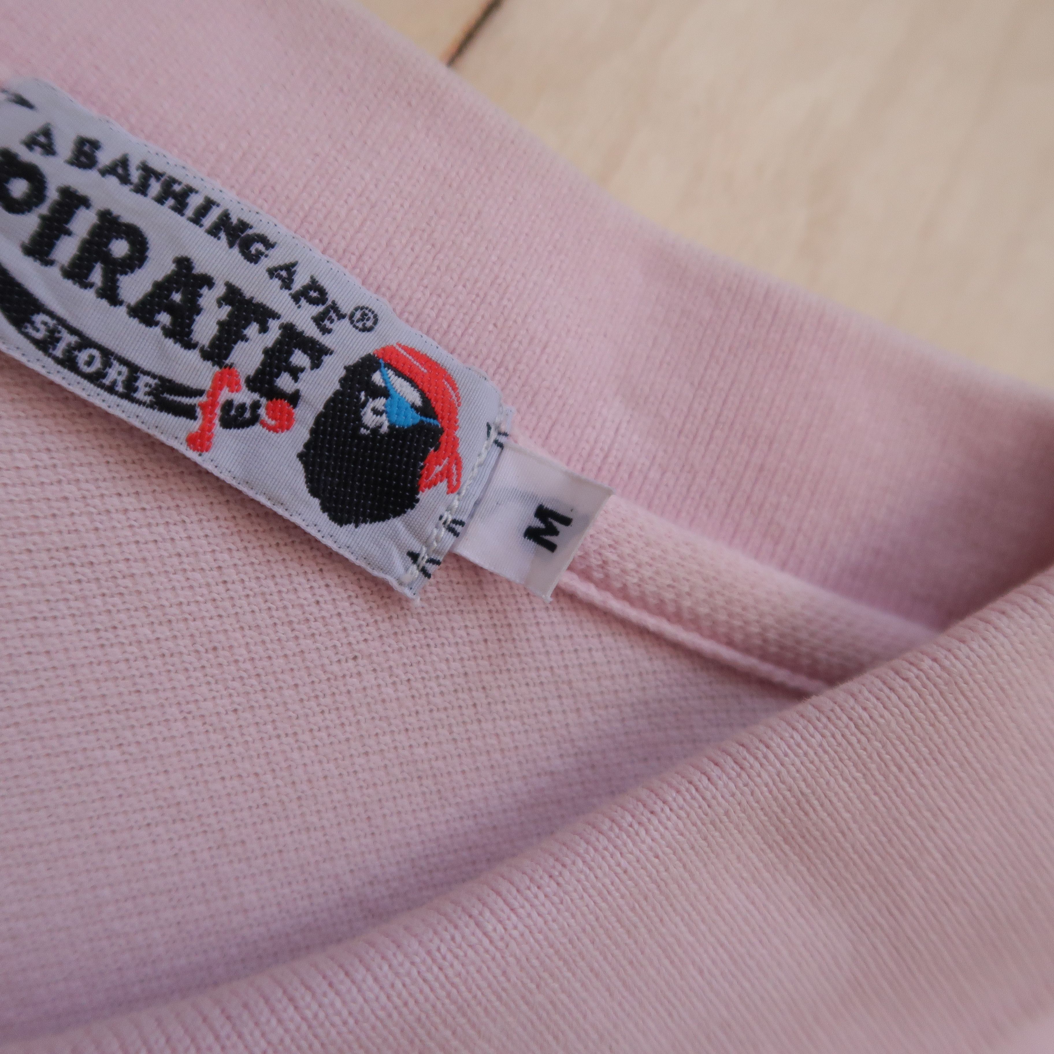 Bape Rare Bape Pirates Pink on Pink Polo Shirt Size US M / EU 48-50 / 2 - 5 Thumbnail