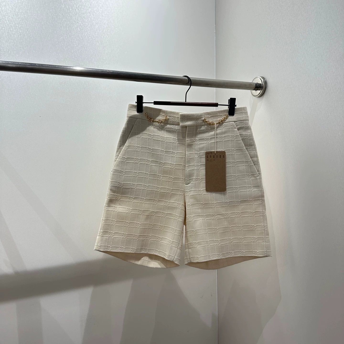 Gucci Gucci mar295 Horsebit Check Wool Shorts 38 EU Size 26" / US 2 / IT 38 - 1 Thumbnail