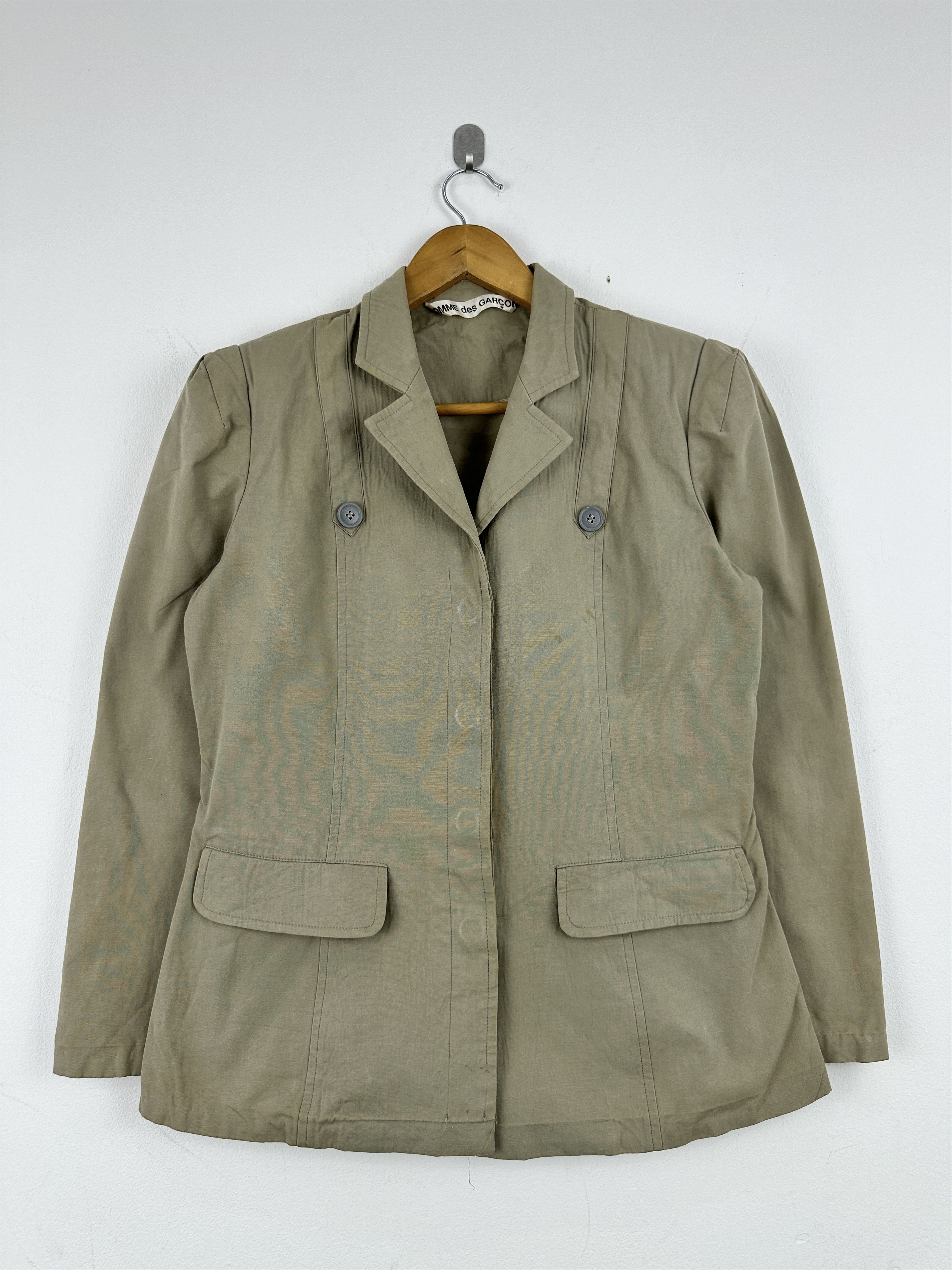 Comme des Garcons Vintage Comme Des Garçons Button Ups Blazer Jacket Size US S / EU 44-46 / 1 - 1 Thumbnail