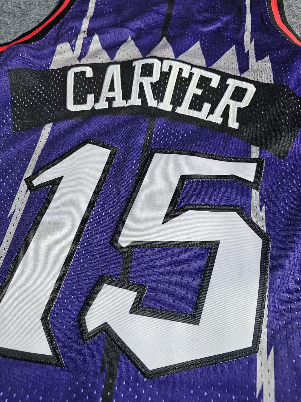 NBA 1998 99 Toronto Raptors 15 Vince Carter Jersey Size US M / EU 48-50 / 2 - 3 Thumbnail