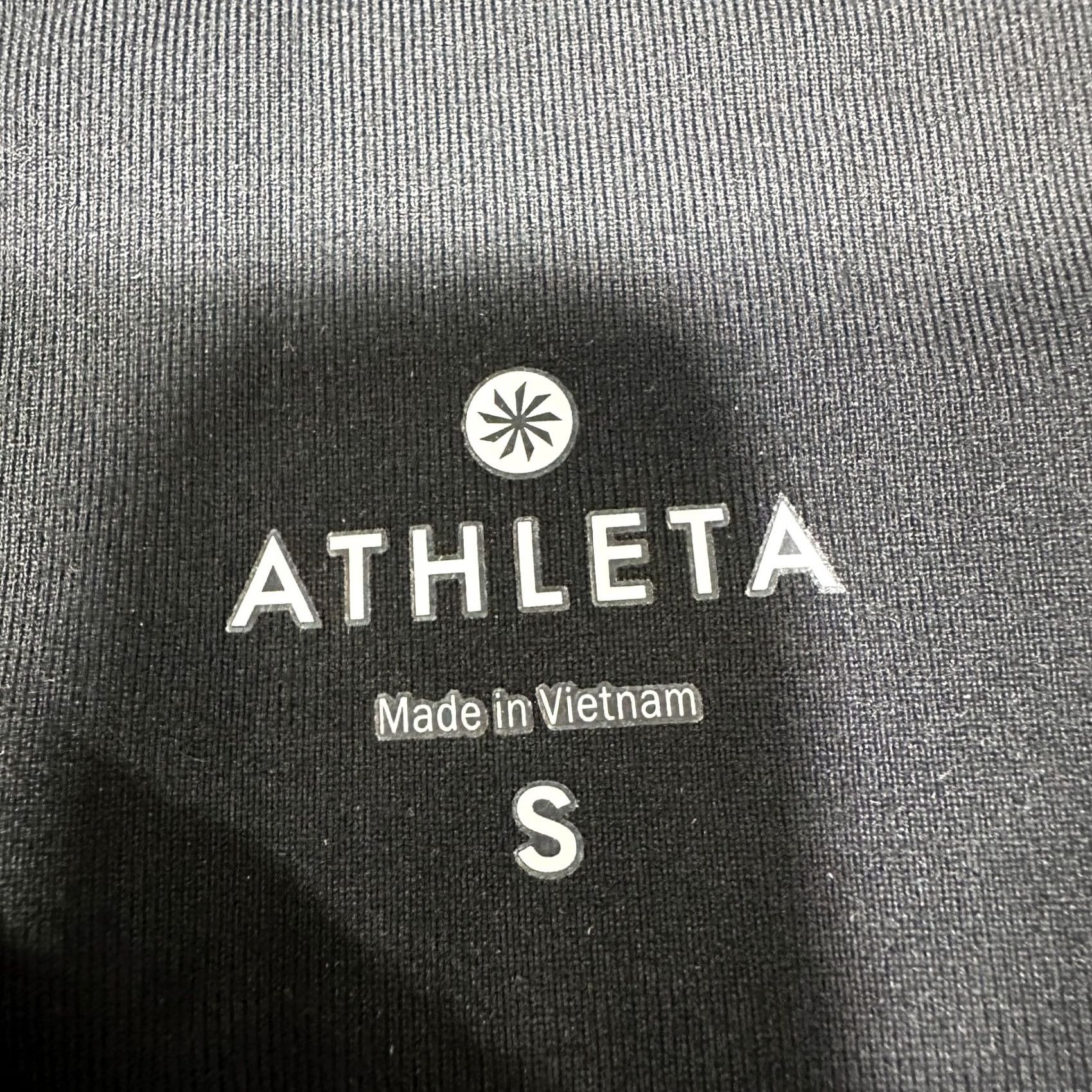 Athleta Athleta Pants Womens Small Black Compression Pants Ankle Cut Outs Size 42" / US 20 - 4 Thumbnail