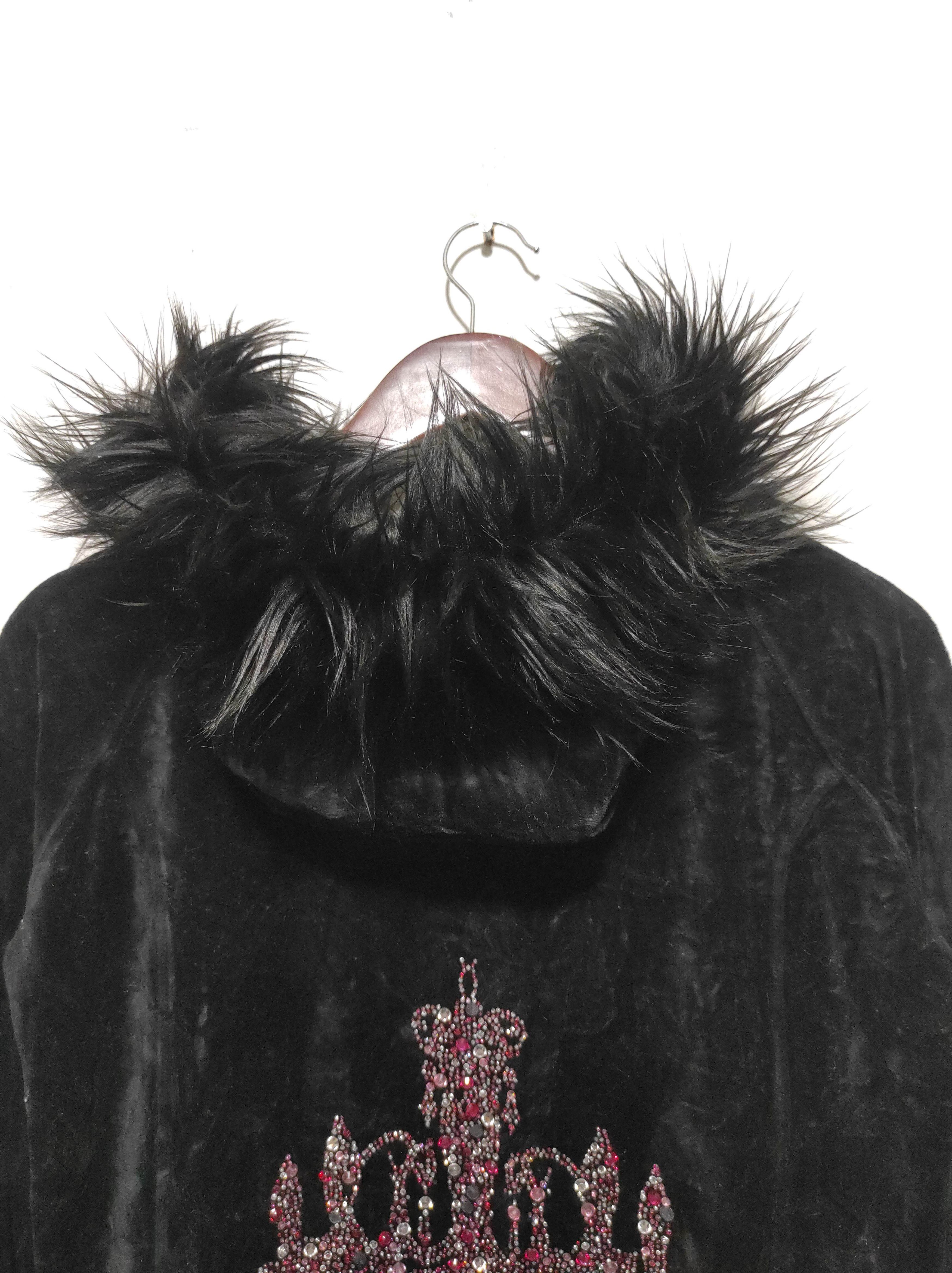 Hysteric Glamour Rady Velvet Zipper Fur Hoodie LGB style Size M / US 6-8 / IT 42-44 - 15 Thumbnail