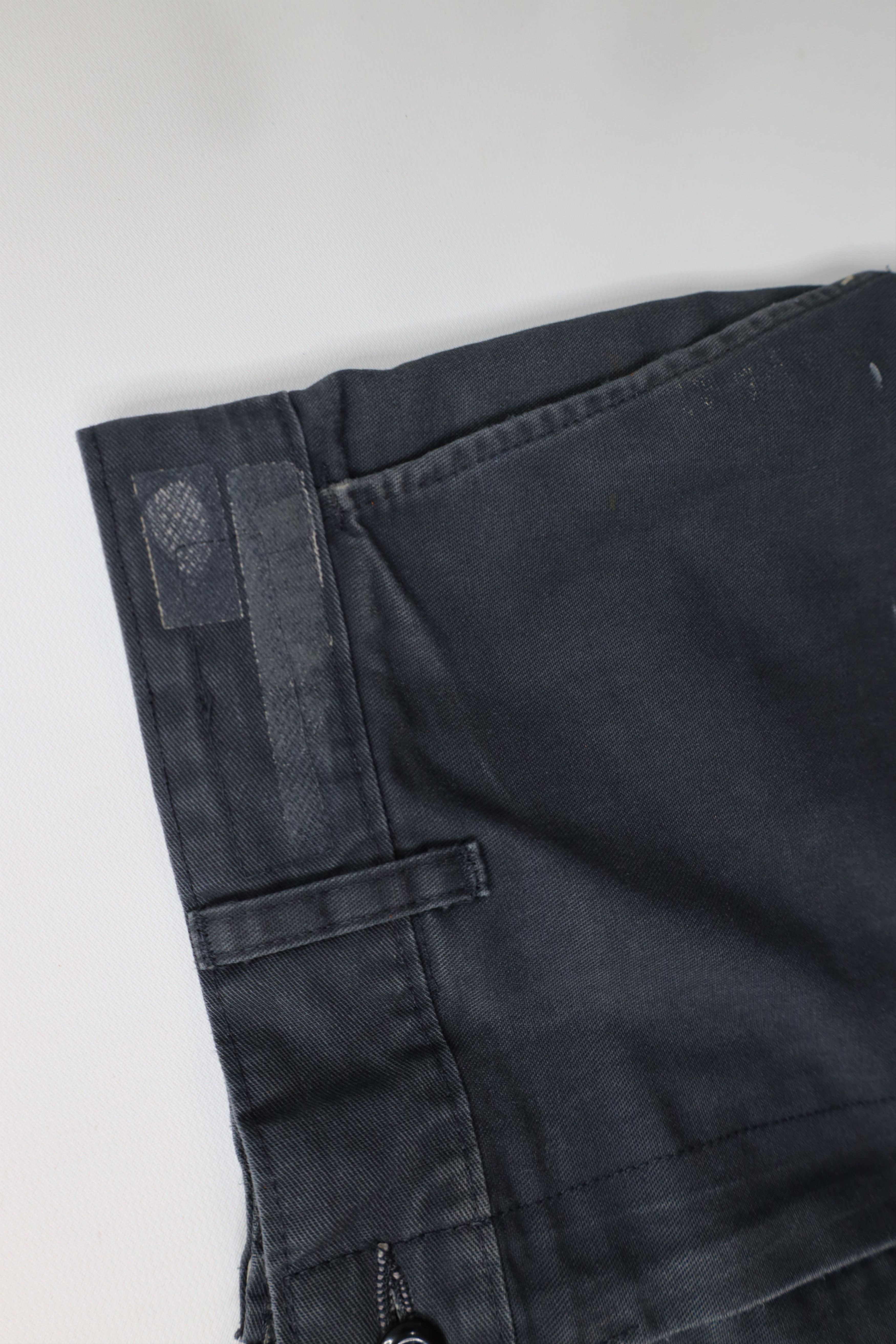Vintage Vintage 90s Streetwear Workwear Mechanic Chino Pants Gray Size US 32 / EU 48 - 9 Thumbnail