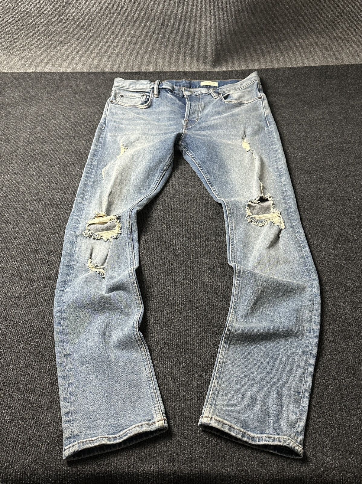 Allsaints 🚨RARE ALLSAINTS MEN JEANS SIGARETTE SLIM FIT IFSIXWASNINE Size US 32 / EU 48 - 1 Thumbnail