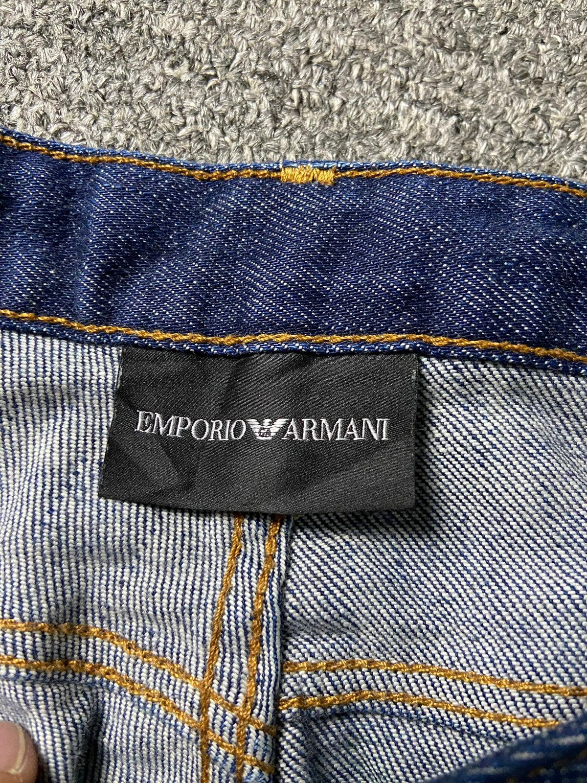 Emporio Armani Emporio Armani Regular Cut Jeans (154) Size US 34 / EU 50 - 3 Thumbnail