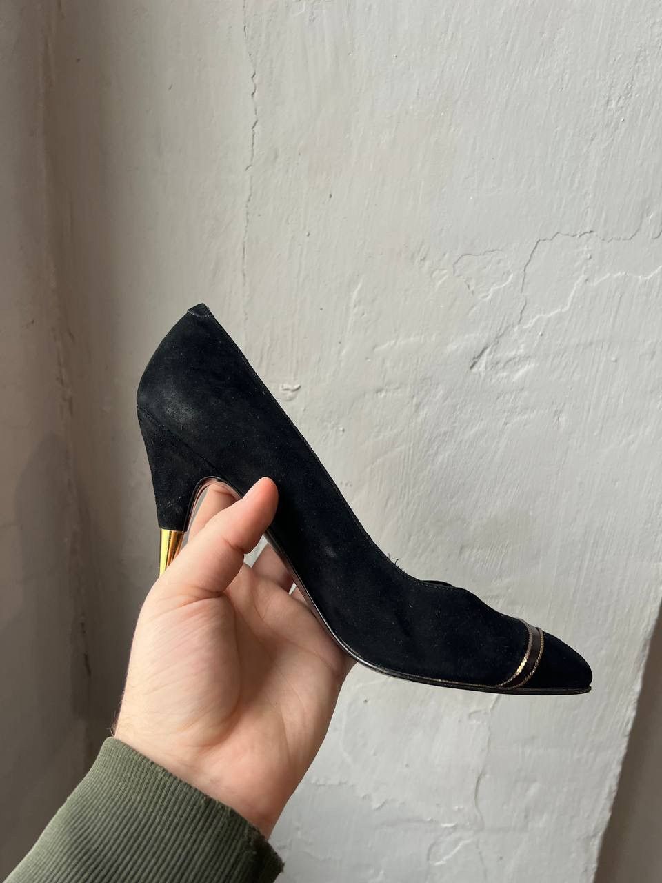 Valentino 80’S VALENTINO FOR LADY FEMME LUX EDITION VERO CUDIO HEELS Size US 8 / IT 38 - 19 Thumbnail