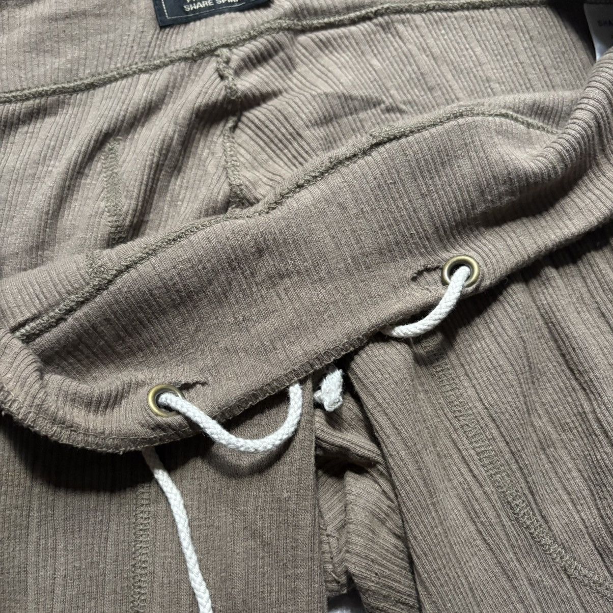 Share Spirit Homme Share Spirit Homme Ribbed Cotton Military Flared Sweatpants Size US 36 / EU 52 - 10 Thumbnail